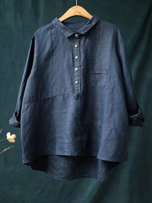 Elyse | Elegant Linen Blouse for Summer