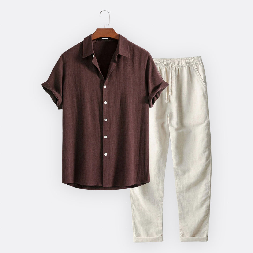Terence - Men's Linen Set