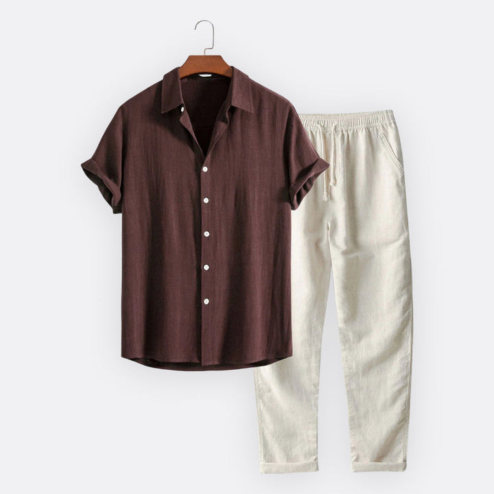 Terence - Men's Linen Set
