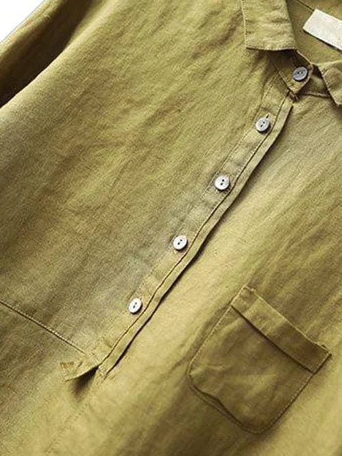 Elyse | Elegant Linen Blouse for Summer