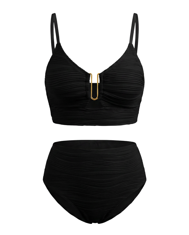 Lace Bikini with Cutouts
