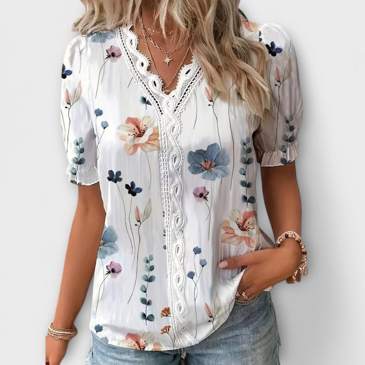 Emilee | V-Neck Blouse