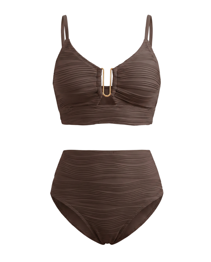 Lace Bikini with Cutouts