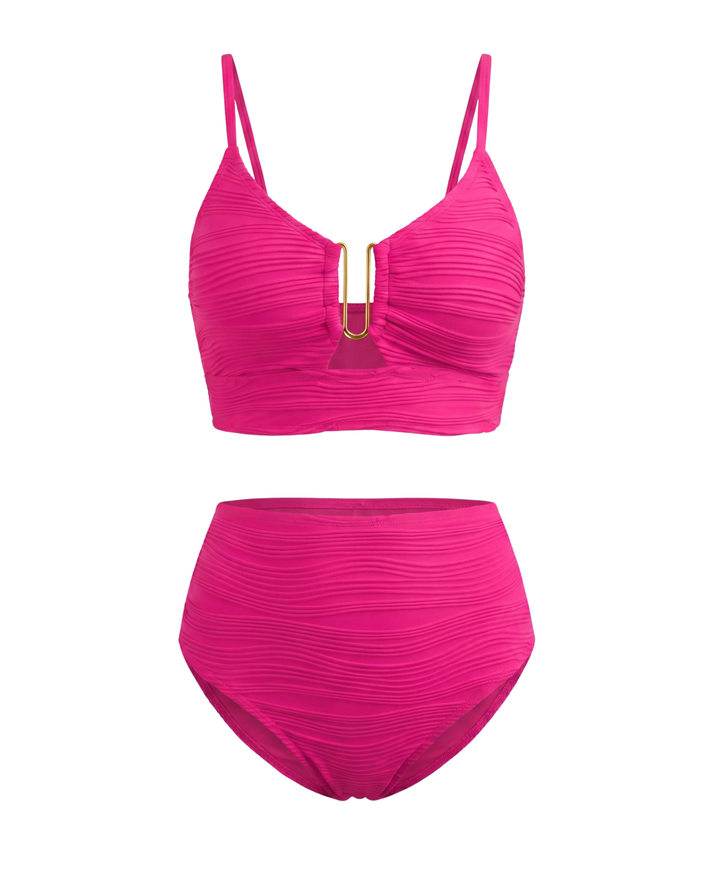 Lace Bikini with Cutouts