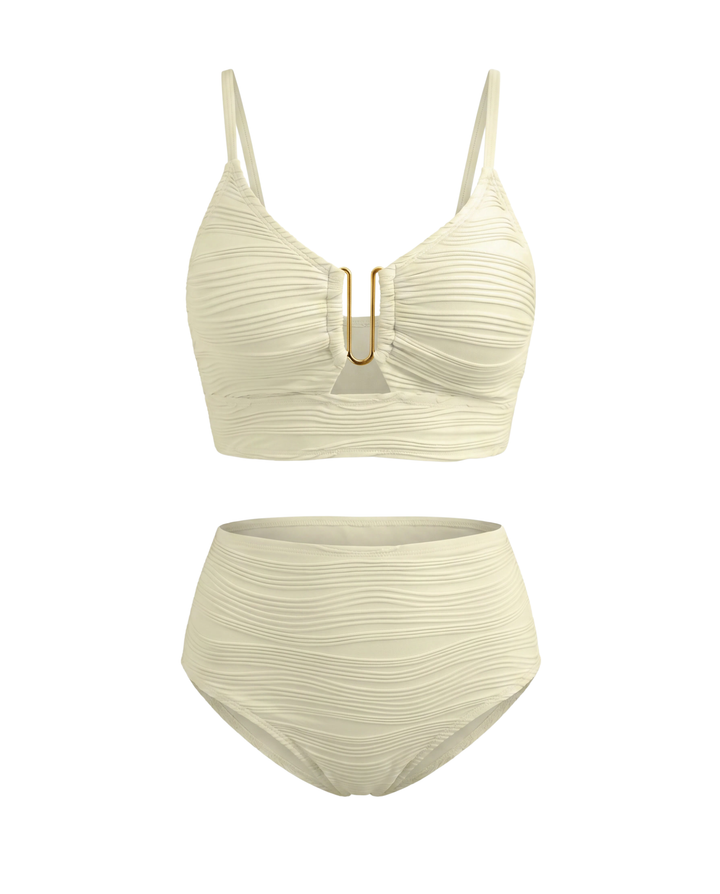 Lace Bikini with Cutouts
