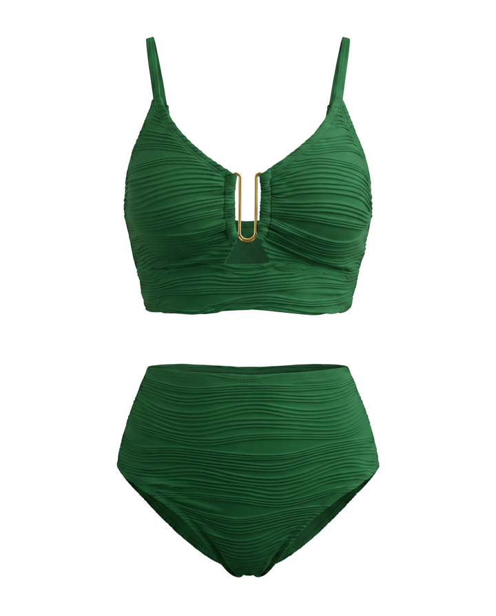 Lace Bikini with Cutouts