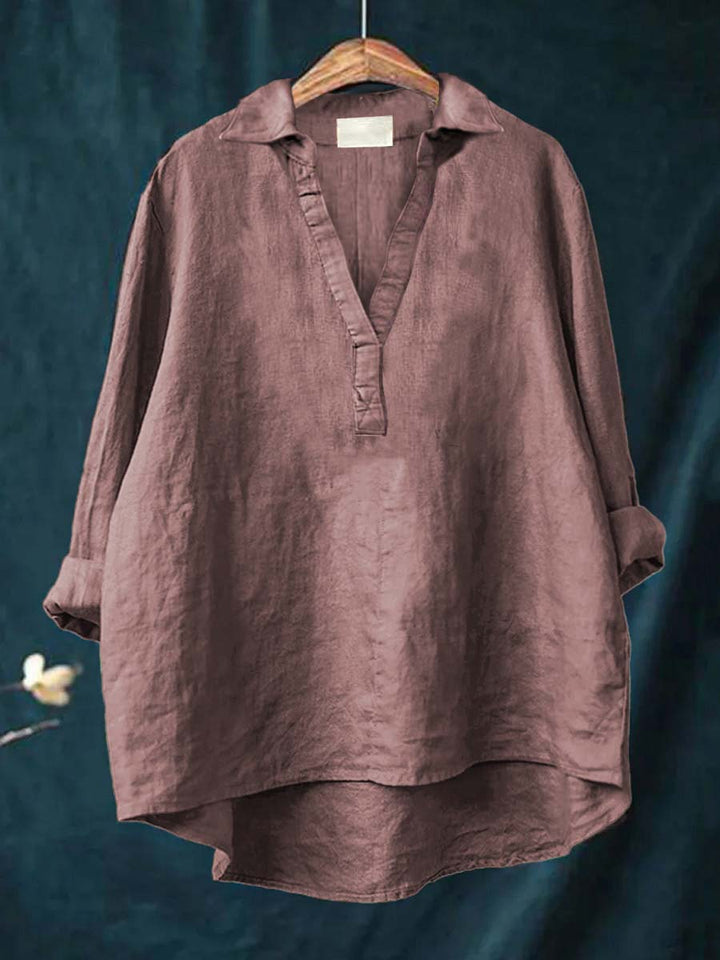 Wanda | Elegant Linen Blouse for Summer