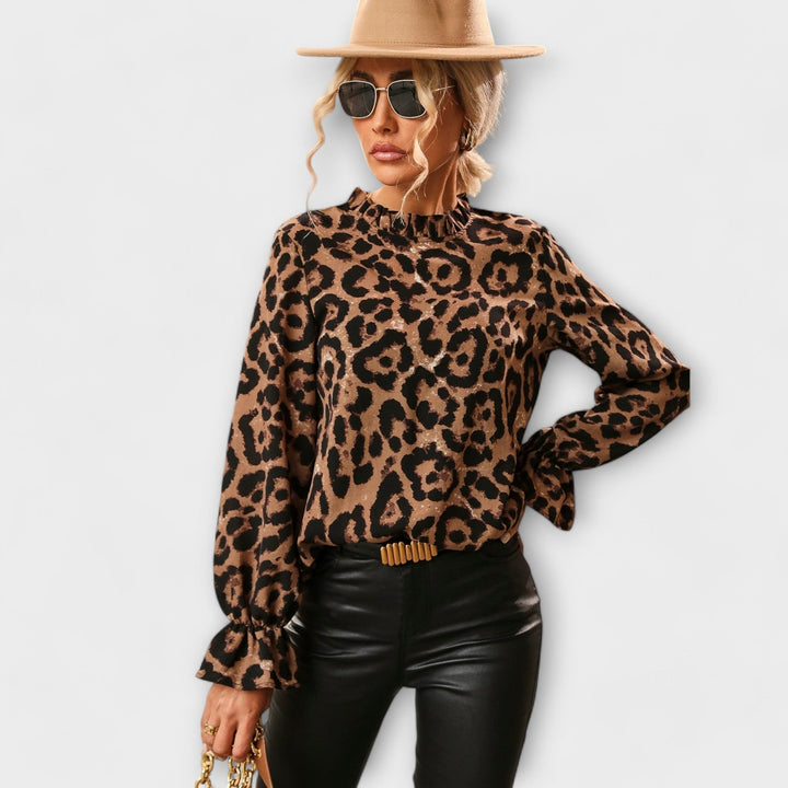 Kyla | Leopard Blouse