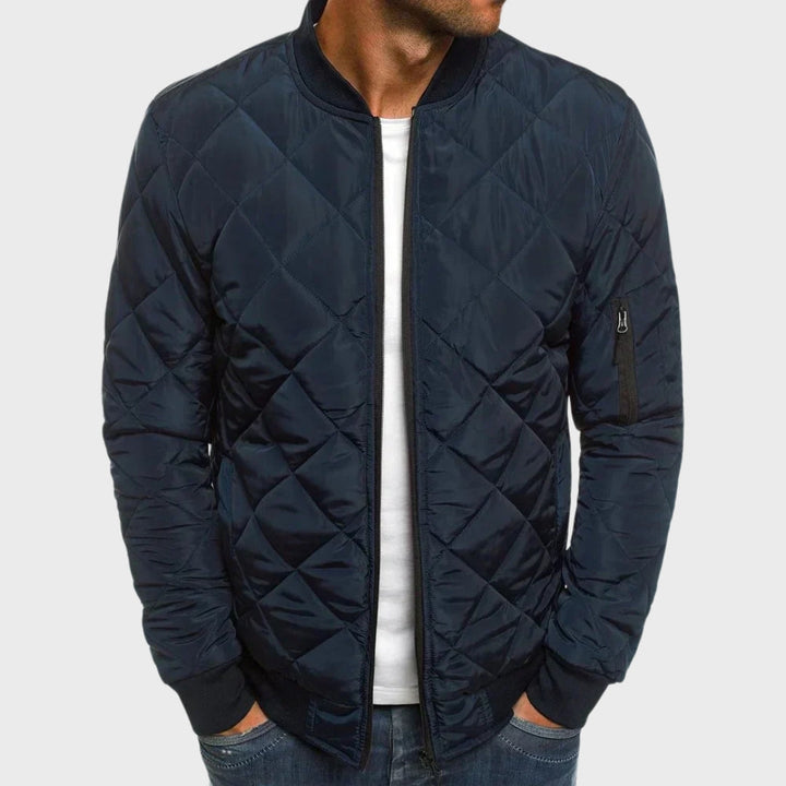David - Cotton Jacket Diamond Pattern