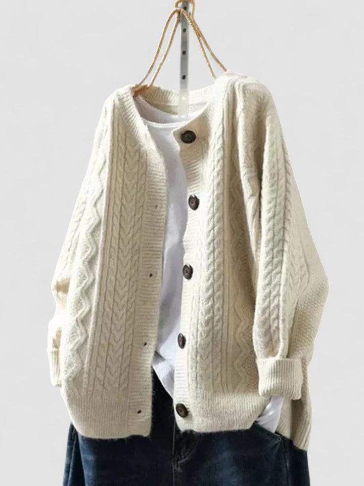 Lorenza | Braided Knit Cardigan
