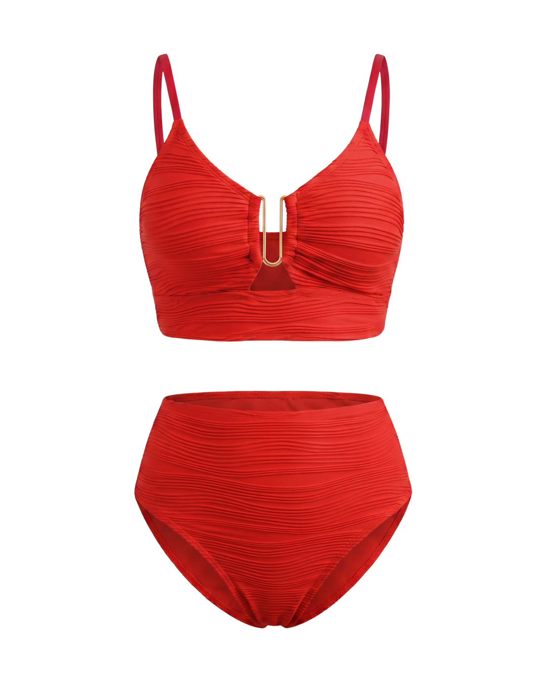 Lace Bikini with Cutouts