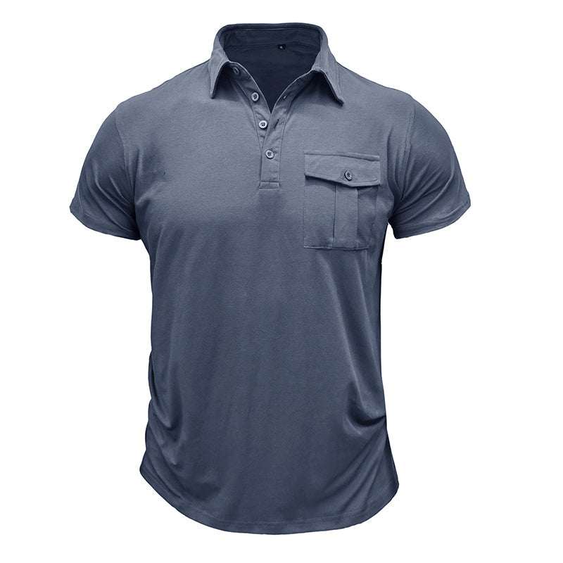Cotton Shirt with Pockets