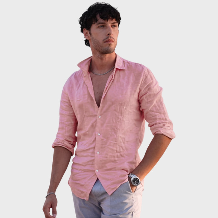 Leonardo - Casual Linen Shirt