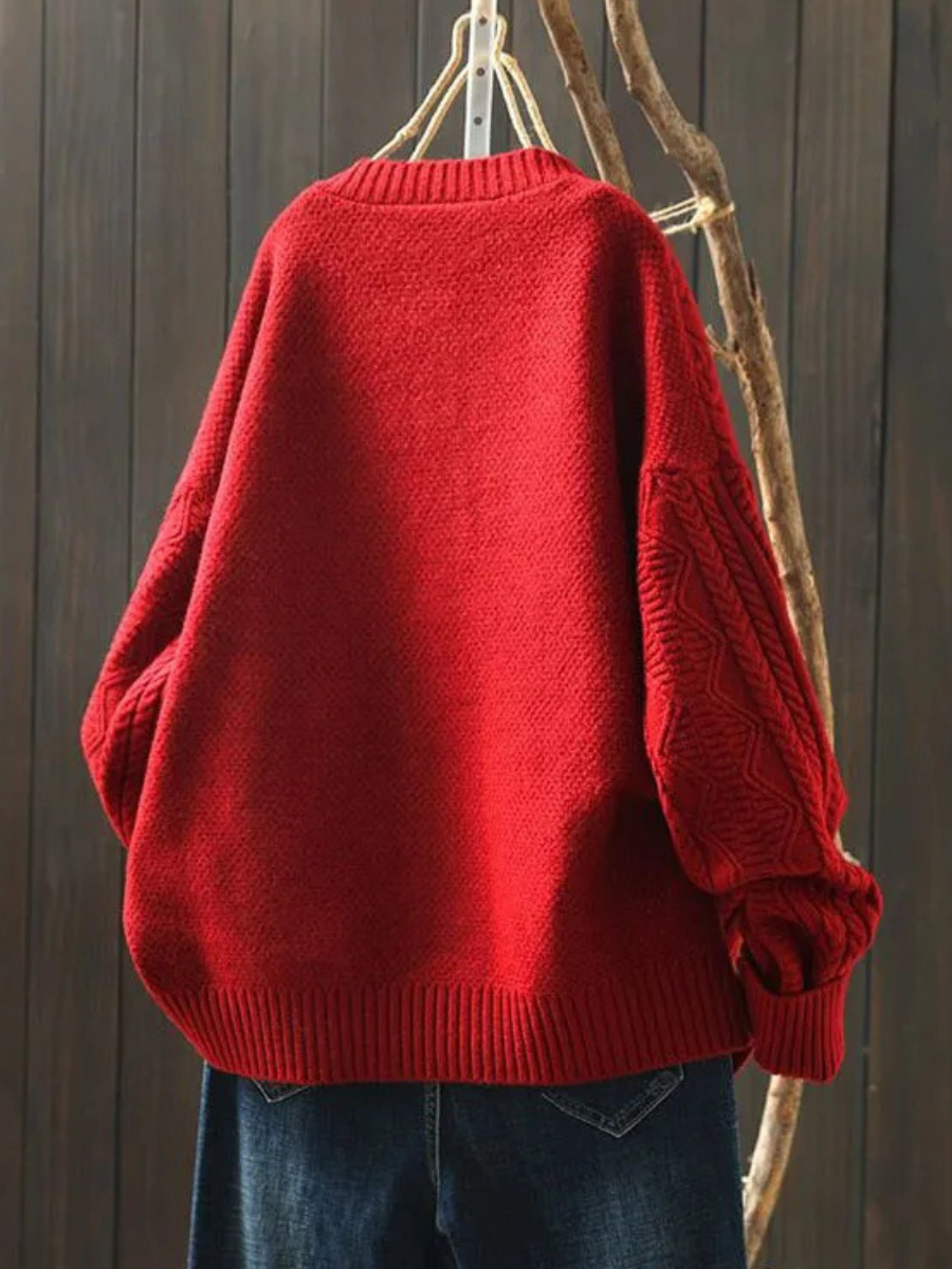 Lorenza | Braided Knit Cardigan