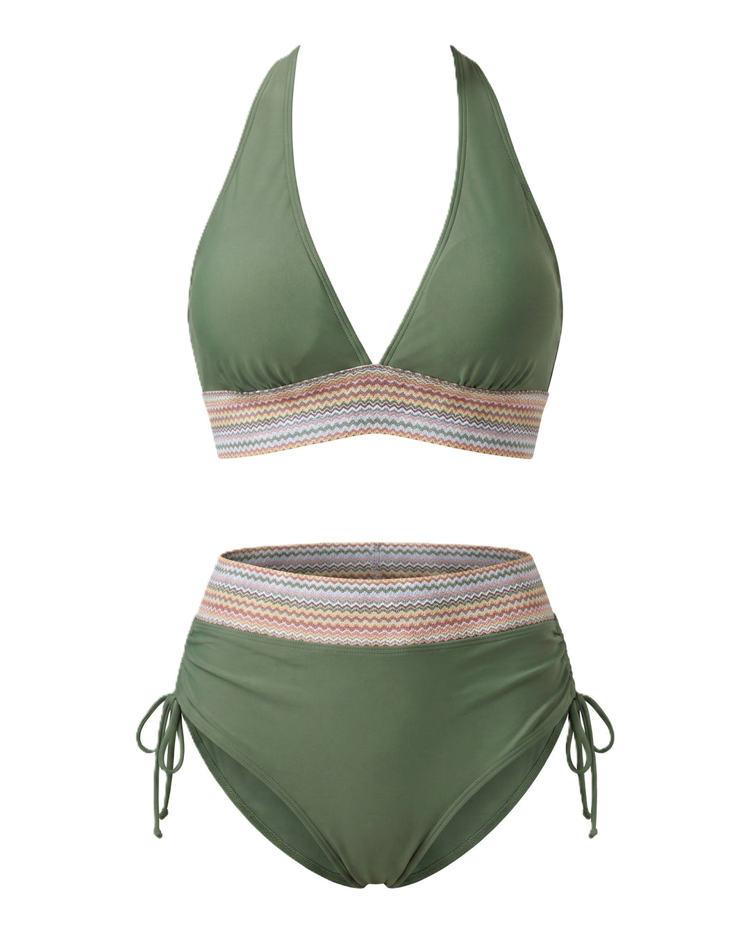Deep V-Neck Swimsuit