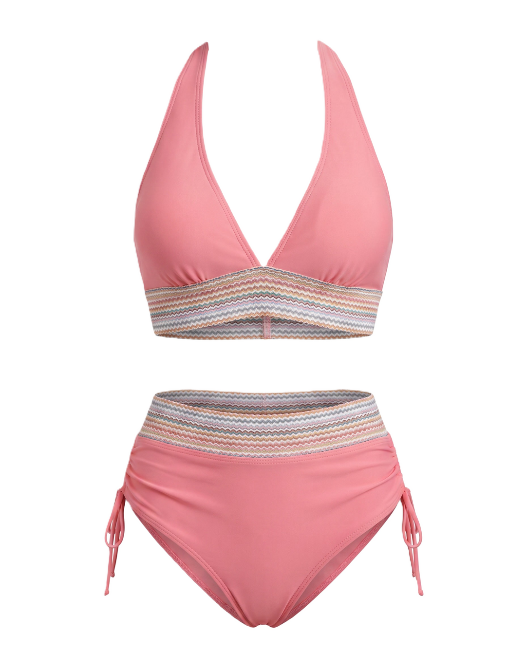 Deep V-Neck Swimsuit