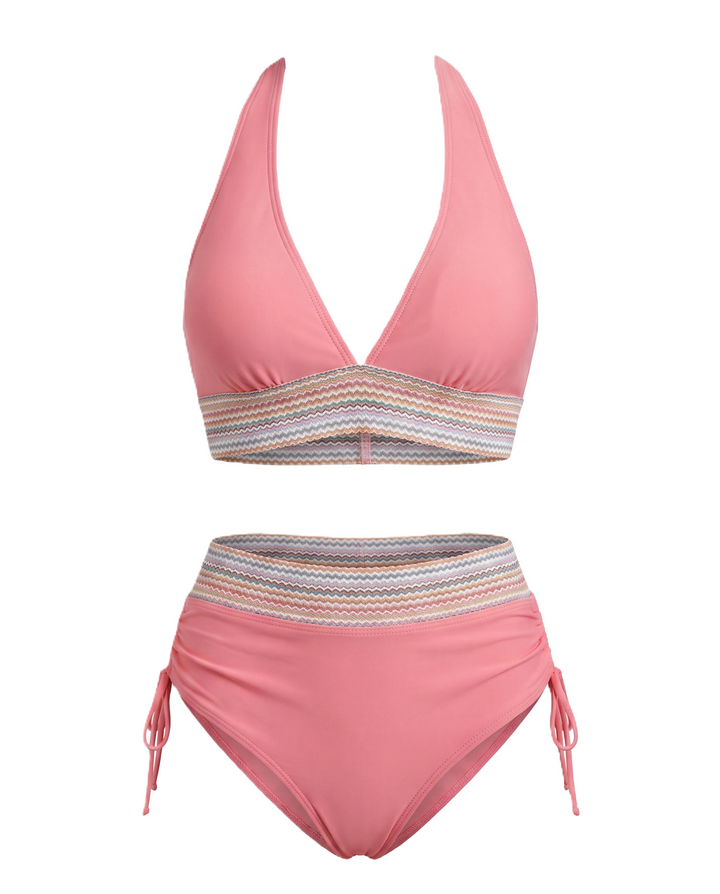 Deep V-Neck Swimsuit
