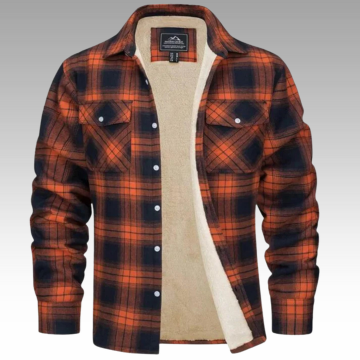Jason - Trucker Jacket Stripes Fleece
