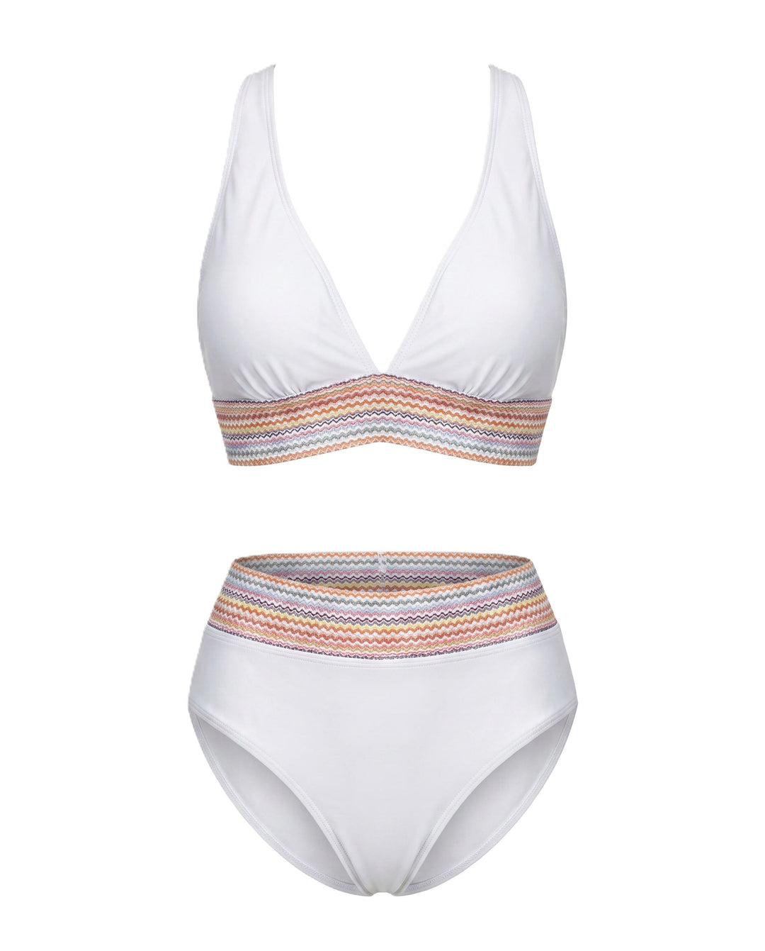 Deep V-Neck Swimsuit