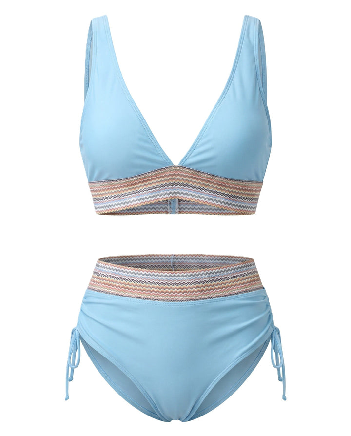 Deep V-Neck Swimsuit