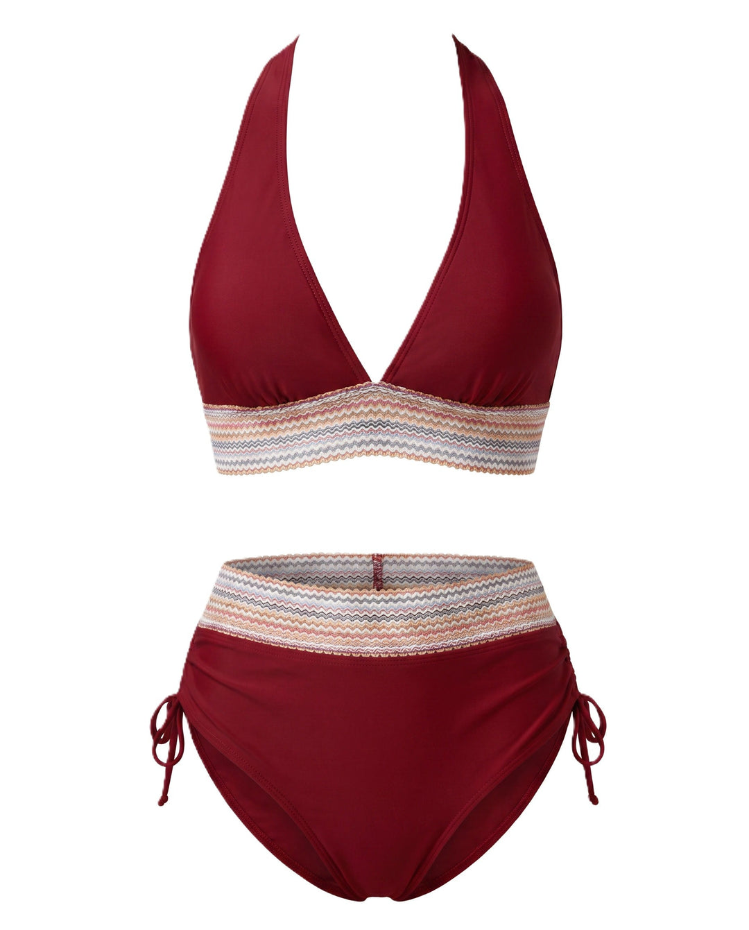 Deep V-Neck Swimsuit