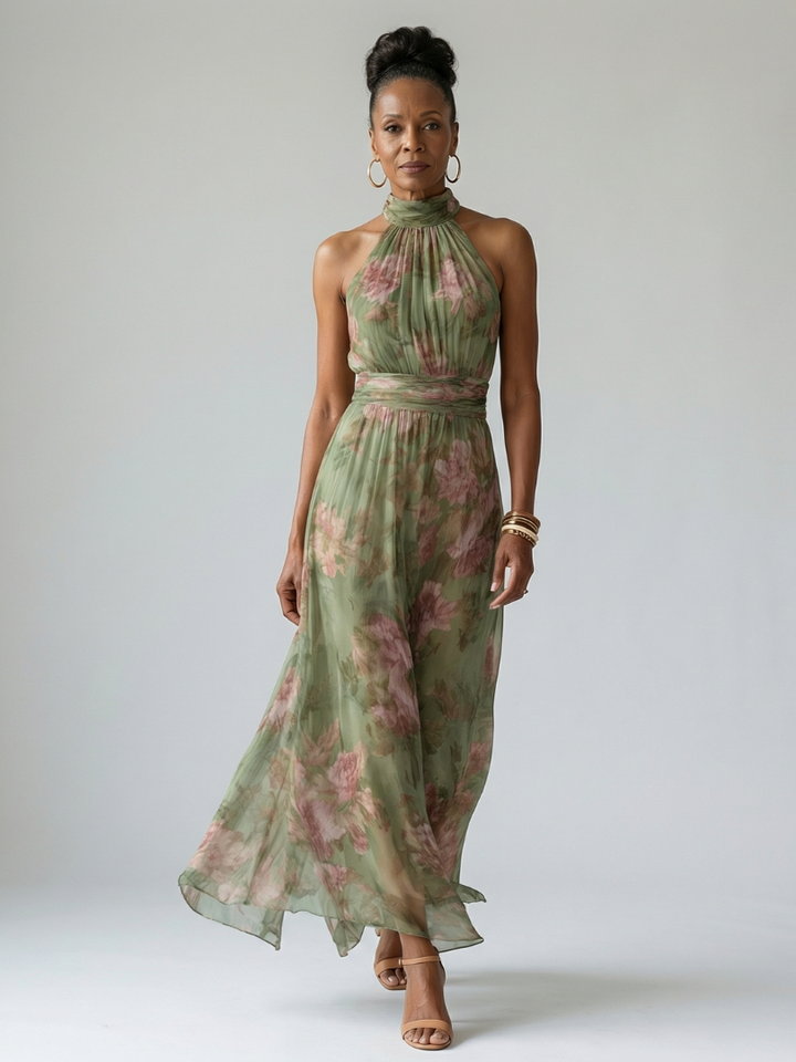 Mia | Dress with Gathered Straps