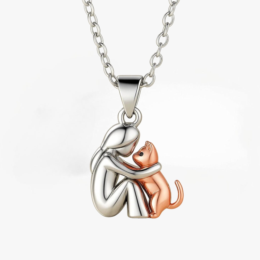 Cat Hug - Necklace