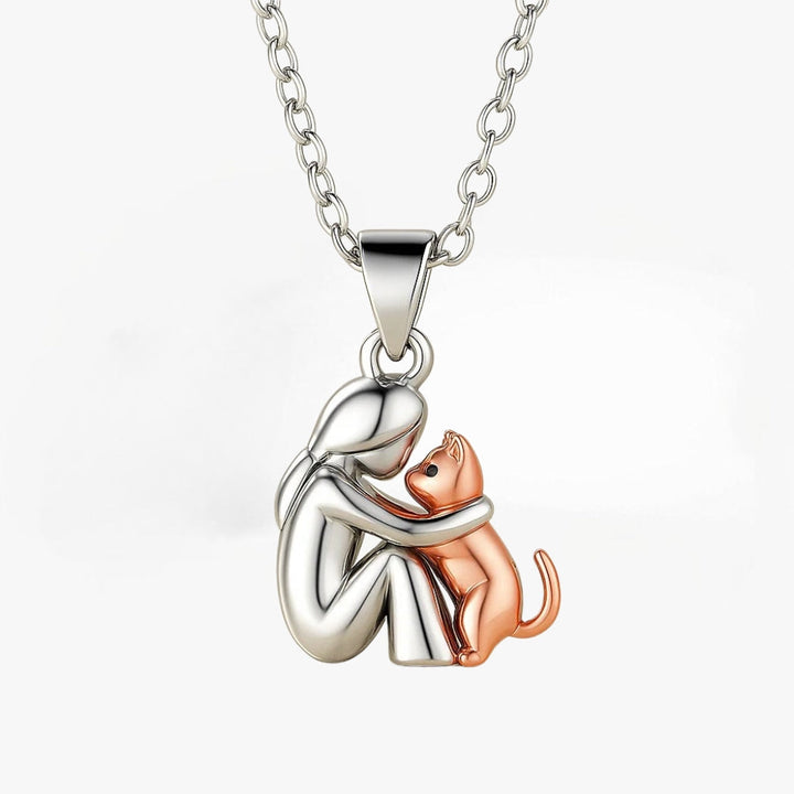 Cat Hug - Necklace