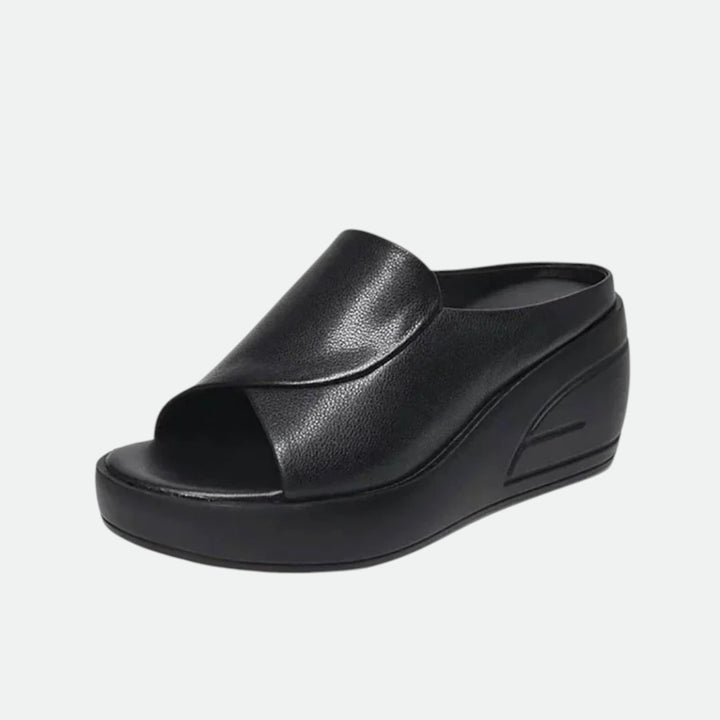 Nicole | Orthopaedic Slip-on Wedge Sandals