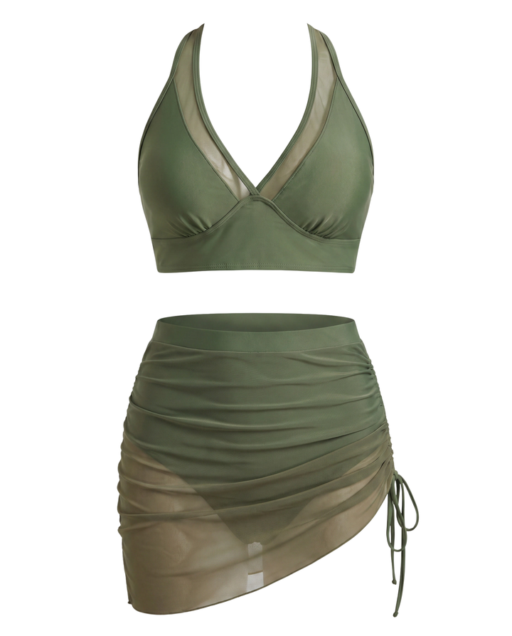 Adjustable String Bikini Set