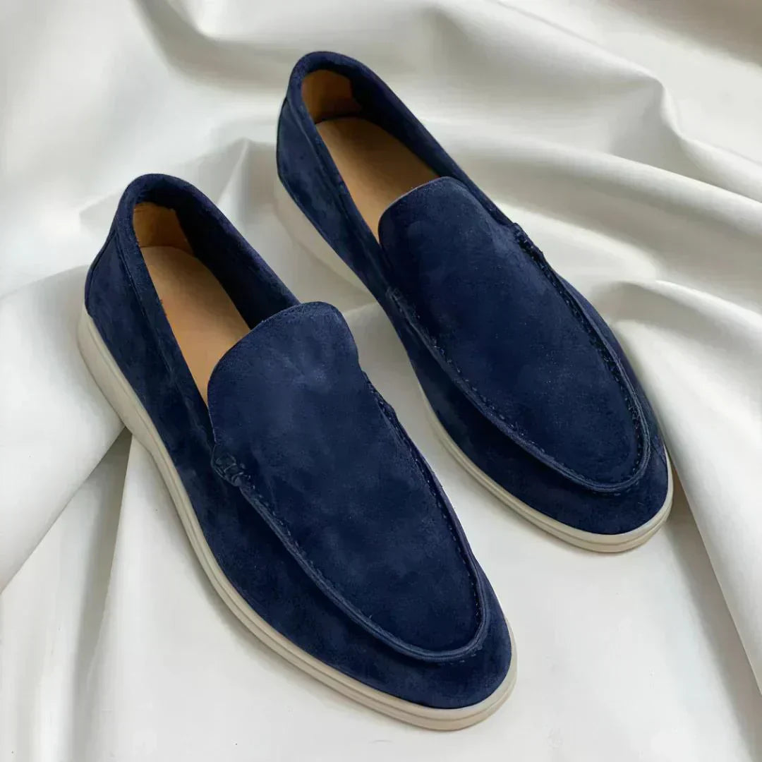 Gus - Suede Loafers