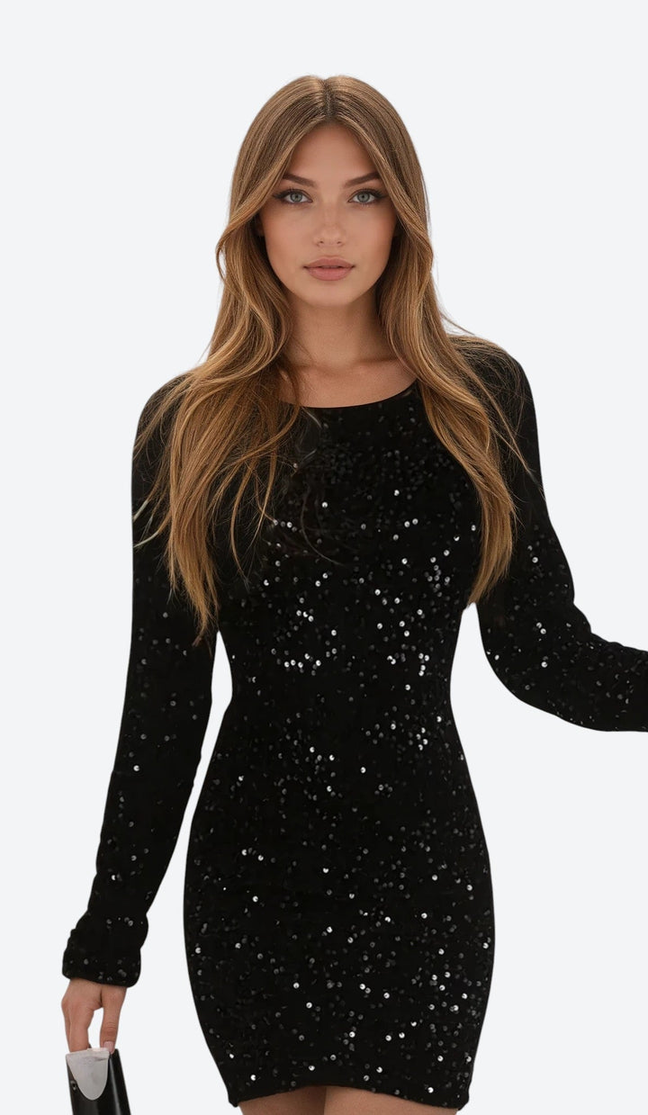 Jennifer | Short sequin dress