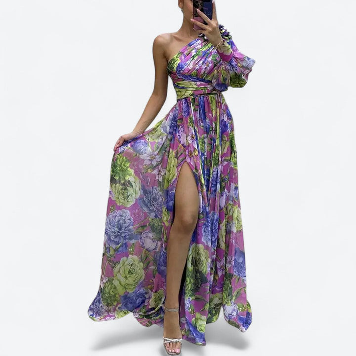 Willa | Asymmetrical One-Shoulder Dress