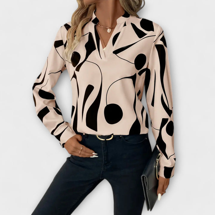 Katie | Elegant Long Sleeve Blouse