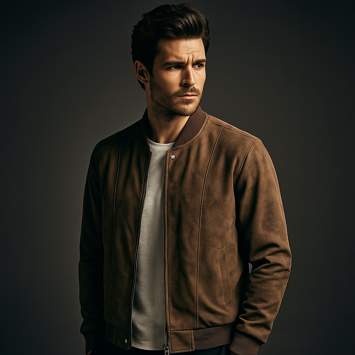 Hugh - Robust Bomber Jacket