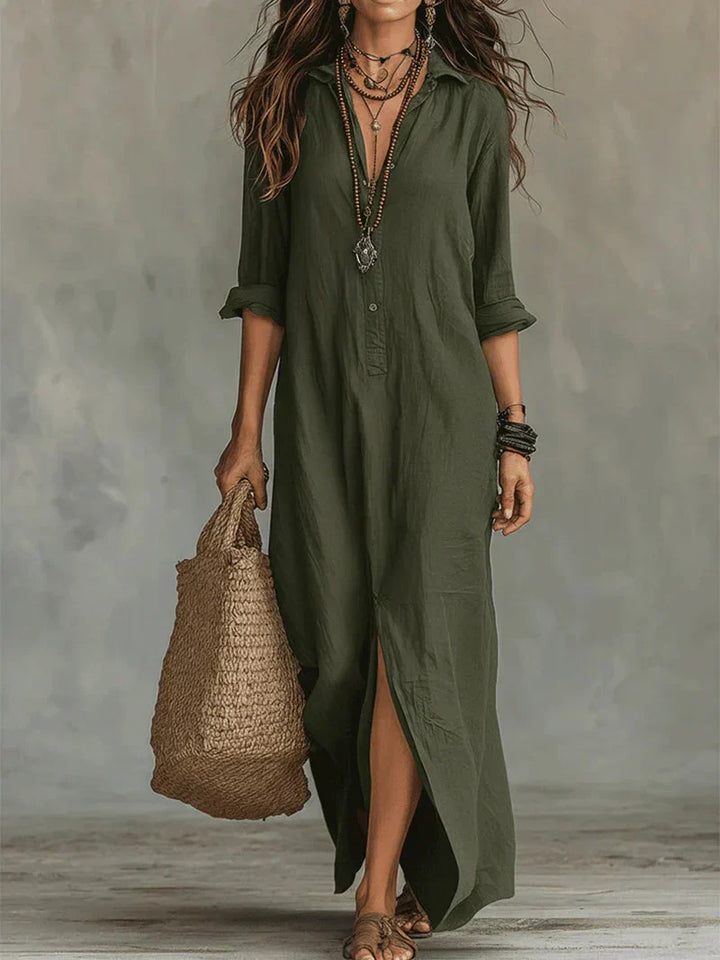 Georgia | Effortless Maxi Dress with a Flattering Silhouette Versatile for Everyday Wear