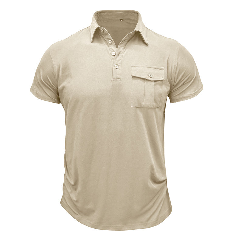 Cotton Shirt with Pockets