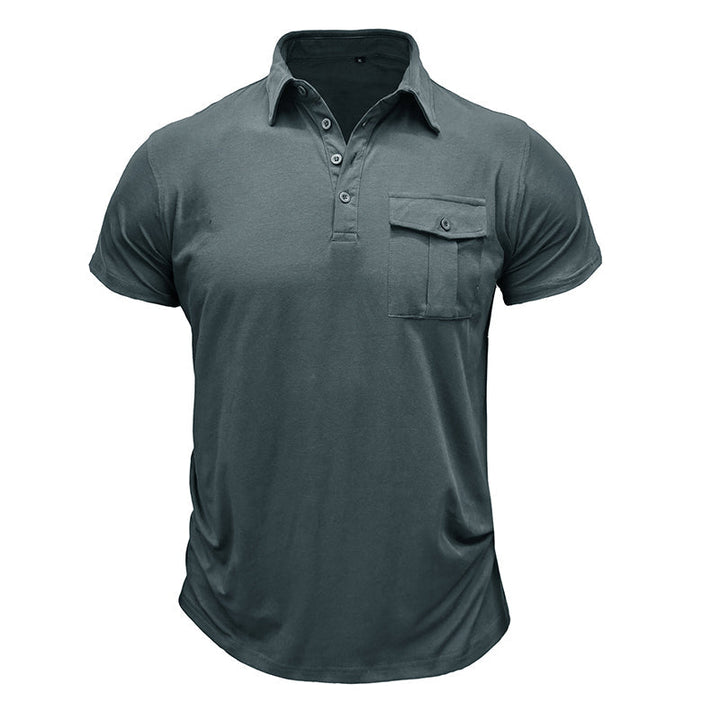 Cotton Shirt with Pockets