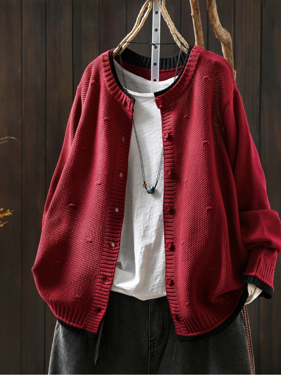 Isadora | Textured Cardigan