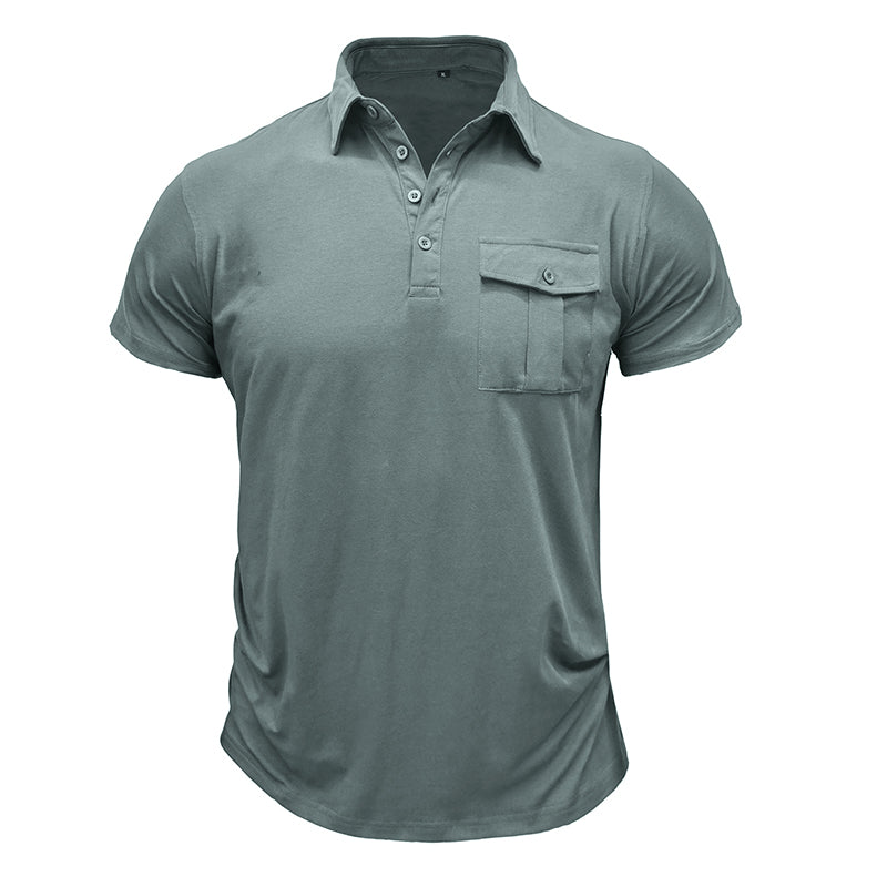 Cotton Shirt with Pockets