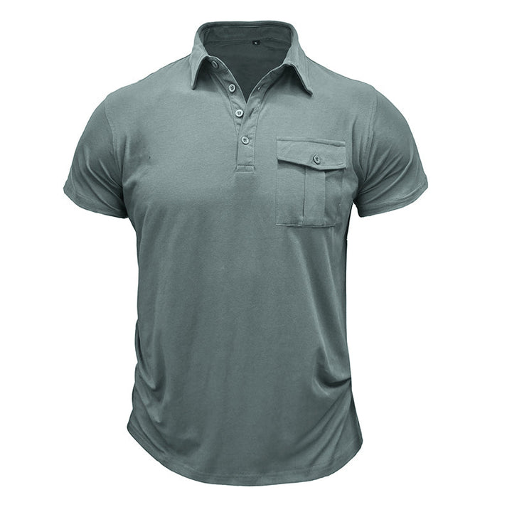 Cotton Shirt with Pockets