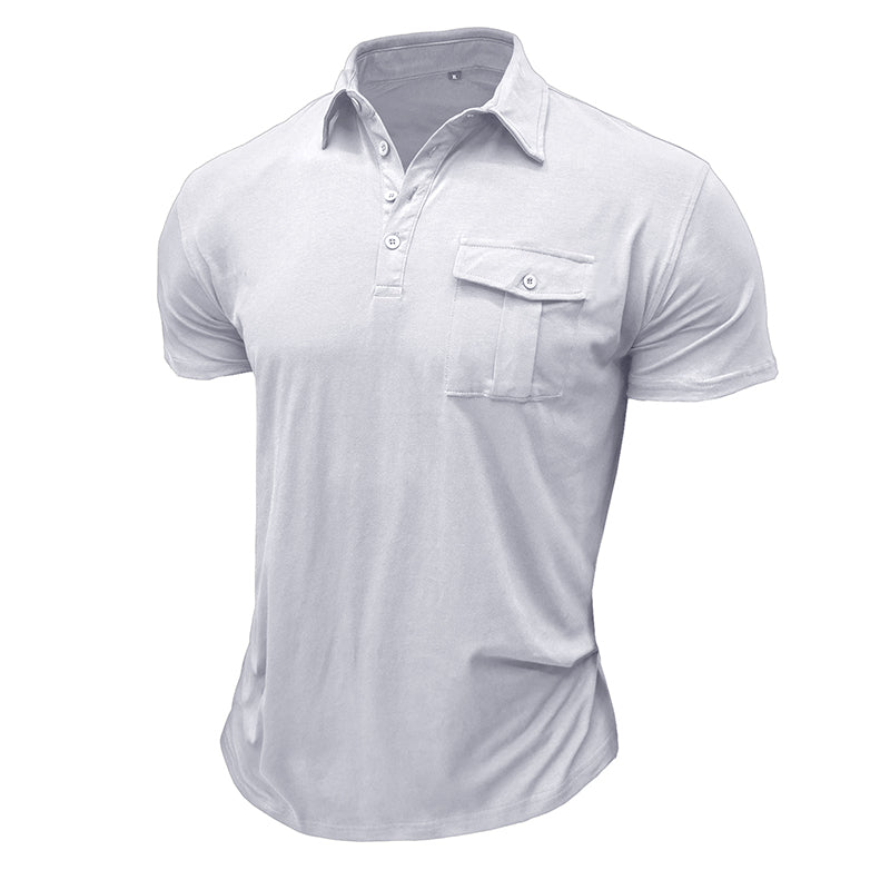 Cotton Shirt with Pockets