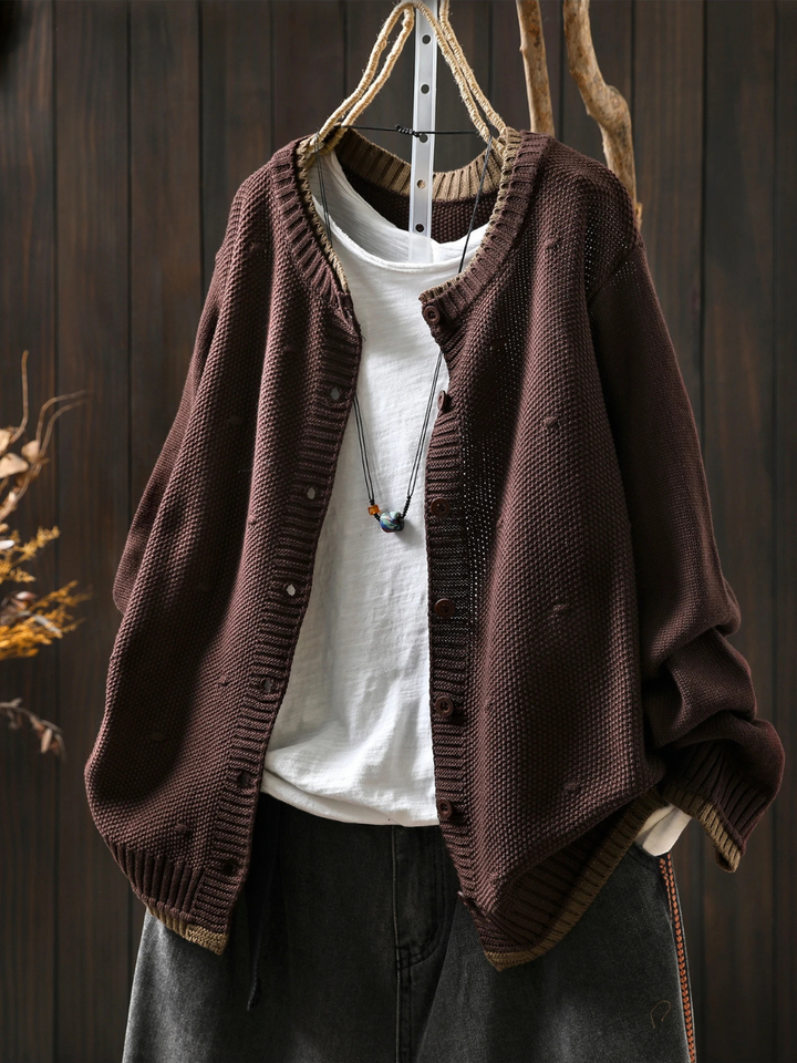 Isadora | Textured Cardigan