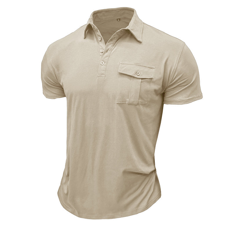 Cotton Shirt with Pockets
