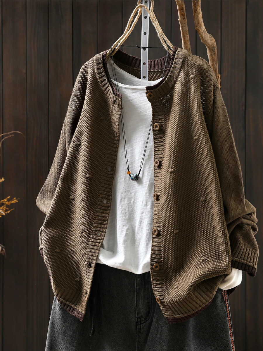 Isadora | Textured Cardigan
