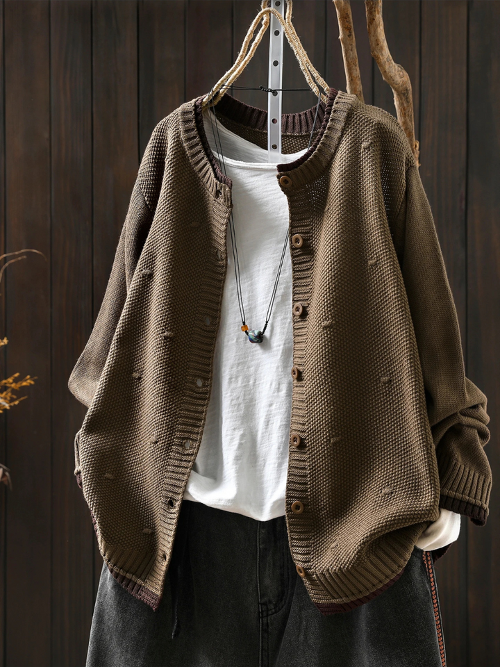 Isadora | Textured Cardigan