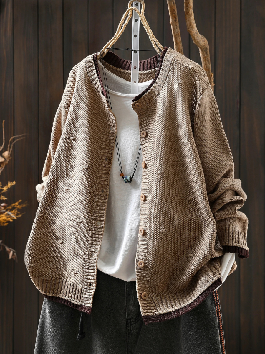 Isadora | Textured Cardigan