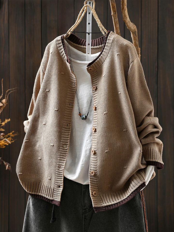 Isadora | Textured Cardigan