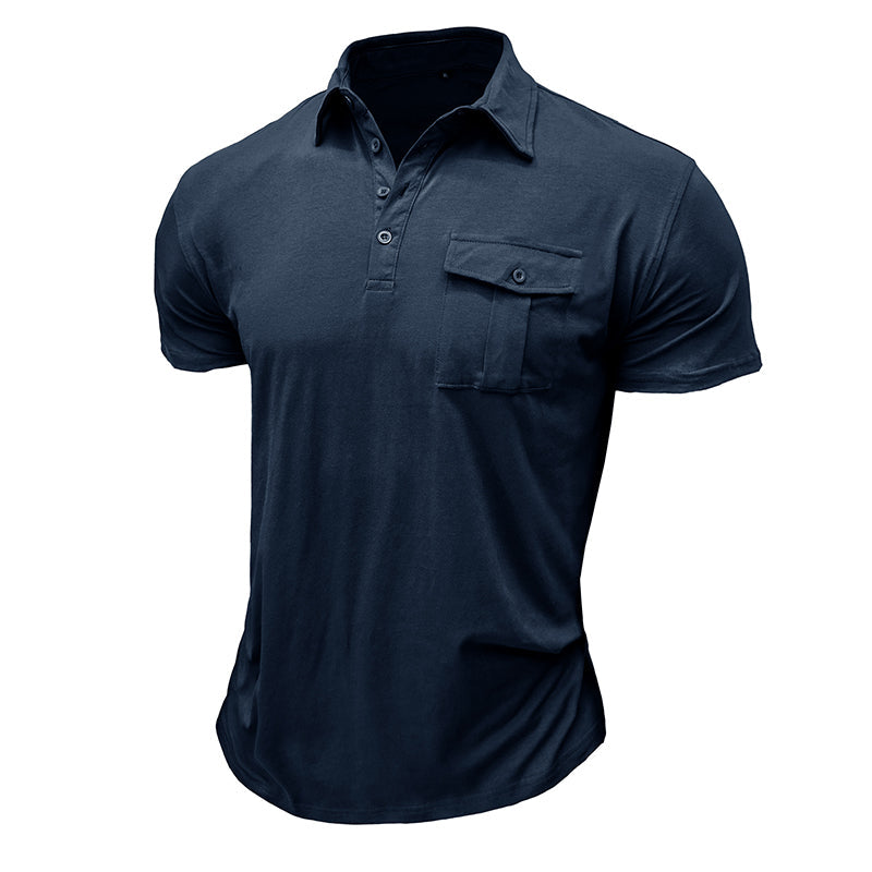 Cotton Shirt with Pockets