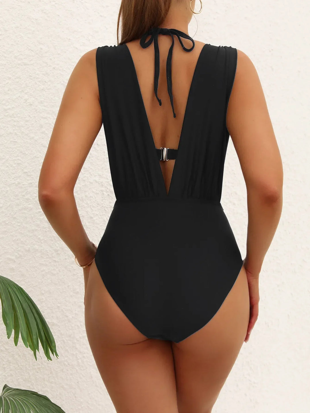 Swimsuit with Low Back